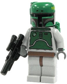 Lego Star Wars Figurer  Boba Fett Klassisk LF50-50