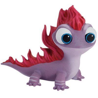 Micki Bullyland WD Figur Disney Frost Frozen Salamander draken lila