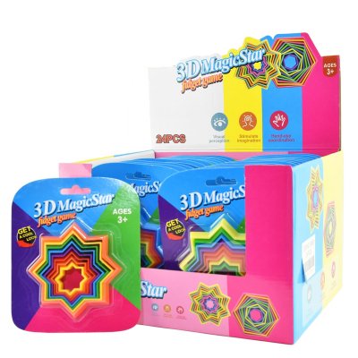 Leksaker 59660 Magic Finger Fidget 3D Magic Star Stars rest 1