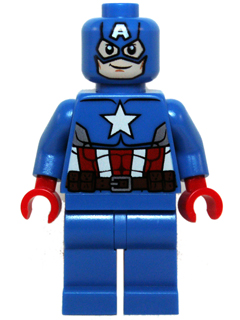 LEGO Superheroes Avengers Marvel - Captain America Blue Suit