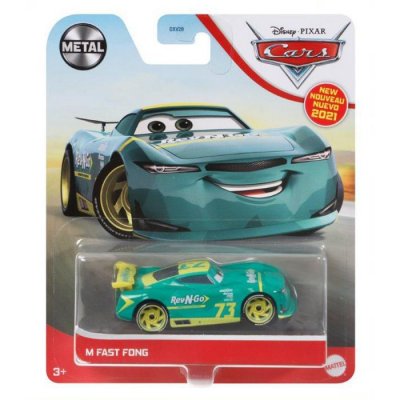 Disney Cars 3 Bilar Pixar ABG Mattel Metall M Fast Fong Rev-n-go 73 FP
