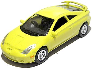 VN Leksaker Bilar Cars metall 1:64 Toyota Celica Gul VN64