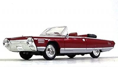 Alrico Bilar 1:43 Cars metall USA City Cruiser 15.Chrysler Turbine vinröd