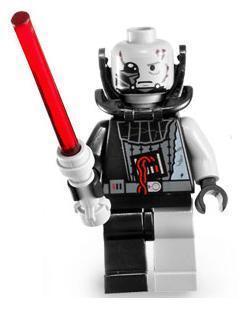 Lego Figurer Star Wars Darth Vader Damaged