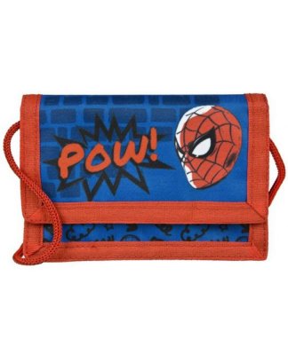 Plånbok Barn Wallet SPN7000 Marvel Avengers Spiderman Röd POW! 13x10cm