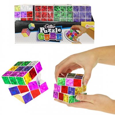 Dinotoys Leksaker Magic Cube Glitter Kub Kuben rest 8
