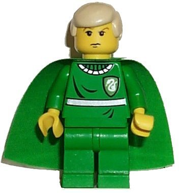 Lego Figurer Harry Potter Draco Malfoy Grön klassisk LF2-13