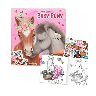 Miss Melody pyssel Horse Häst Create your BABY PONY rosa rest 99