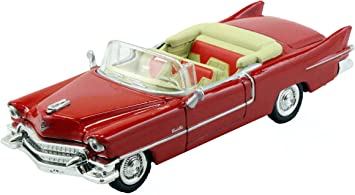 Alrico Bilar 1:43 Cars metall USA City Cruiser 17.Cadillac Eldorado Röd