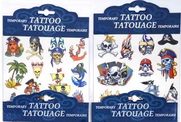 Tatueringar Tattoos Tattoo Pirat Döskallar Nr1