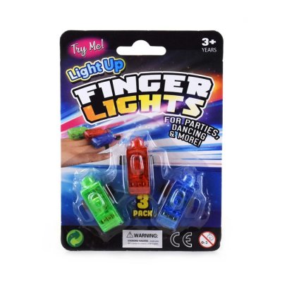 Simba Leksaker Finger Beams Lights Up Finger lampor 3st