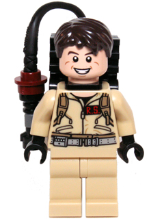 Lego Figur Ghostbusters Dr. Raymond Ray Stantz Proton Pack BL3-23