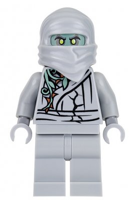 LEGO Ninjago Figur - Ghost Student Grå 70590 LF51-47