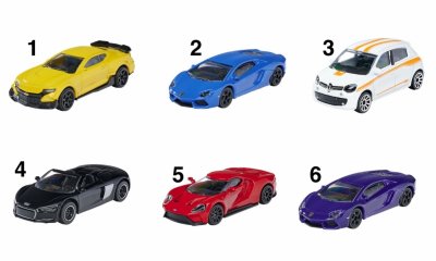 Leksaksbilar Majorette Gift Cars bilar bil 7cm Metall 1:64 Välj