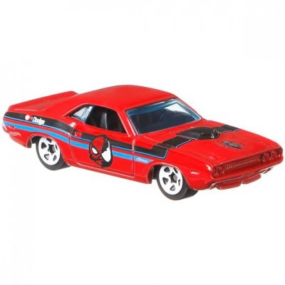 Hot Wheels Cars Bilar metall 7cm Marvel Spider-man Spiderman Röd 1/5