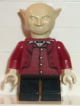 Lego Figurer Harry Potter Goblin Vinröd  Klassisk 4714