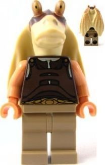 Lego Figurer Star Wars Gungan Warrior Soldier 2010 LF50-78