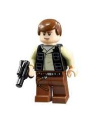 Lego Figurer - Figur Star Wars Han Solo 10236 BL5