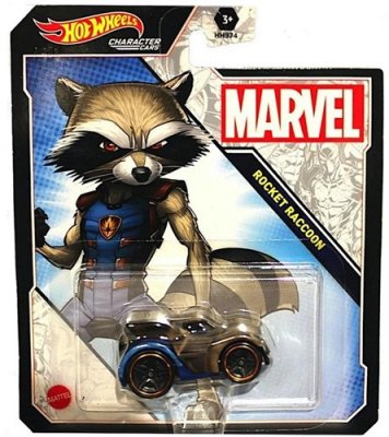 Hot Wheels Cars Bilar metall 7cm Marvel HHB74 Rocket Raccoon