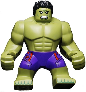 Lego Figurer Avengers Hulk Hulken Lila byxor AJF1