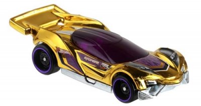 Hot Wheels Mattel Cars Bilar BLITZSPEEDER GOLD metall 7cm rest 1
