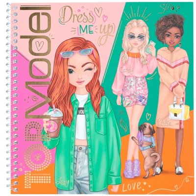 Top Model Pyssel bok Dress me up LOVE 2023