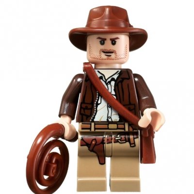 Lego Indiana Jones - Jones Himself med Axelväska och Piska LF2-5A