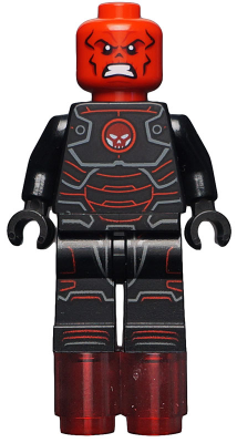 Lego Figurer Marvel Superheroes - Iron Skull Black Red bat 10