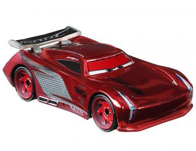 Disney Cars 3 Bilar Pixar Mattel Metall Maki Jackson Racing Red FP