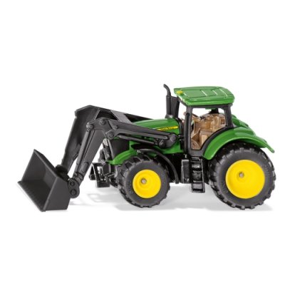 Bilar Cars SIKU Micki Traktor JOHN DEERE FRONT LOADER 1395 Grön