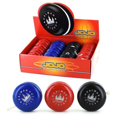 Barn Leksaker Trissa Jojo Yoyo Yo-yo Jo-jo Kalmartrissan Wooden Trä
