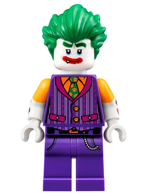 Lego Figurer Batman The Joker Jokern Smile with Fang BL3