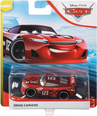 Disney Cars 3 Bilar Pixar Mattel Maki Jonas Carvers metallic 123 FP