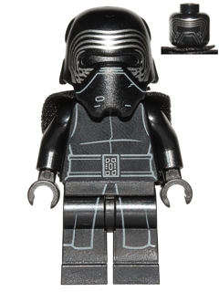 Lego Figurer Star Wars - Kylo Ren Hjälm Helmut BL3-43