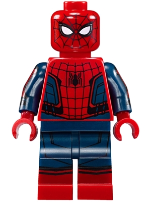 Lego Figurer Marvel Superheroes Spiderman Mörkblå 2017 SHE 12