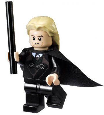 Lego Figurer Harry Potter Lucius Malfoy Svart 2010