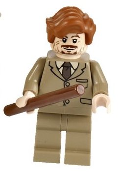 Lego Figurer Harry Potter Professor Lupin Brun LF2-20