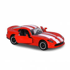 Leksaksbilar Majorette Cars bil Premium Dodge SRT VIPER Röd