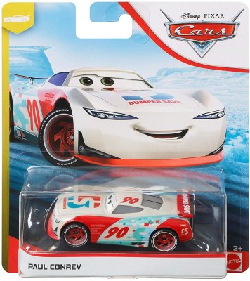 Disney Cars 3 Bilar Pixar Mattel Metall Maki - Paul Conrev 90 FP