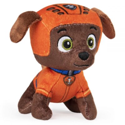 Maki Paw Patrol Super Mini Gosedjur mjukisdjur Plush 10cm Zuma Brun