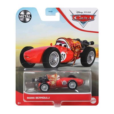 Disney Cars 3 Bilar Pixar Mattel Metall Maki Francescos Mama Bernoulli FP