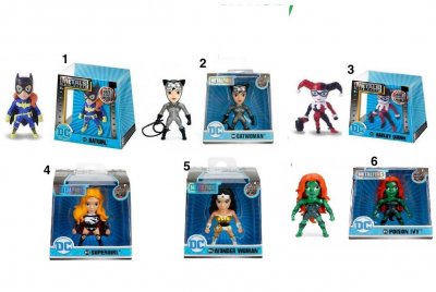 Dintoys Leksaker Batman DC Girls Metallfigur 6cm Välj