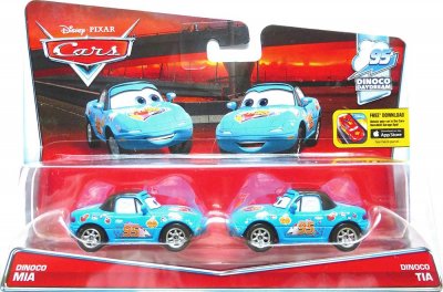 Disney World Of Cars Bilar Mattel Mia Tia Dinoco Fans