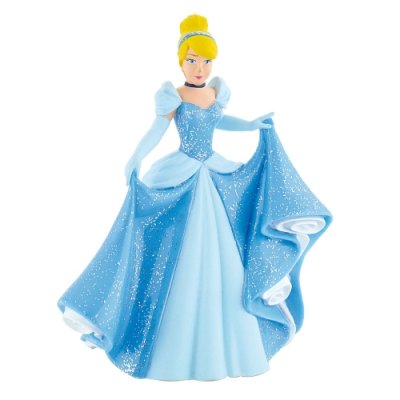 Micki Bullyland WD Figur Disney Princess Askungen Cinderella Ljusblå