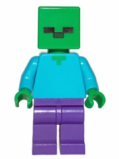 Lego Figur Minecraft Steve Zombie LF24-3