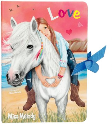 Miss Melody Häst Pyssel bok Anteckningsbok Notebook Love rest 2