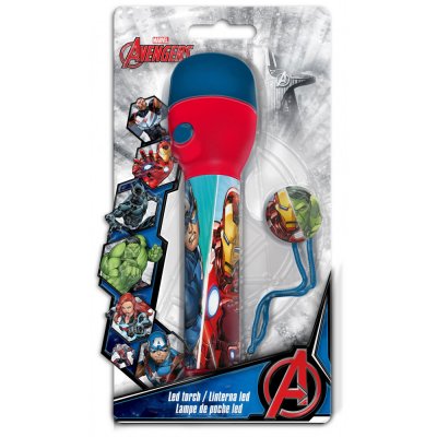 ZTR Disney Flashlight Ficklampa LED Jumbo 16cm Marvel Avengers
