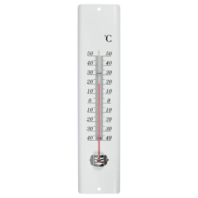 Benson Termometer Inne Inomhus / Ute Utomhus 30cm vit