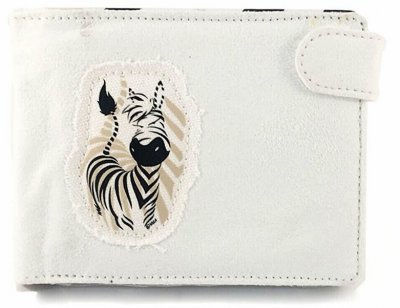 Leksaker Plånbok Wallet 13x10cm Nici Vit Zebra