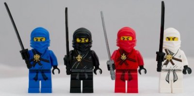 LEGO Ninjago - Zane Cole Kai Jay Klassiska